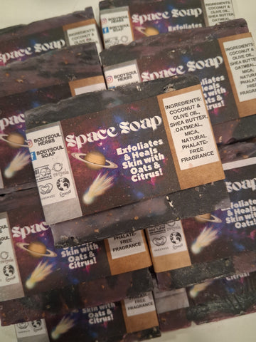 Space Soap: Oatmeal Berry Bar