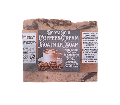 Coffee & Cream Goatmilk Soap