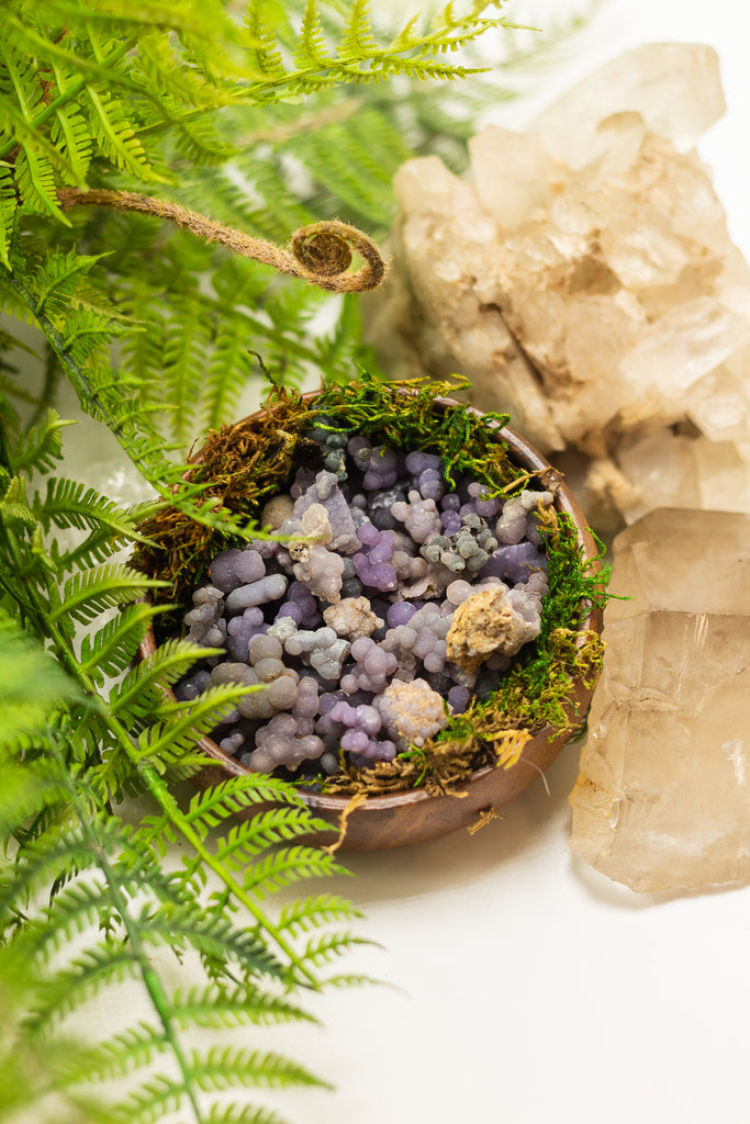 Grape Agate Crystal