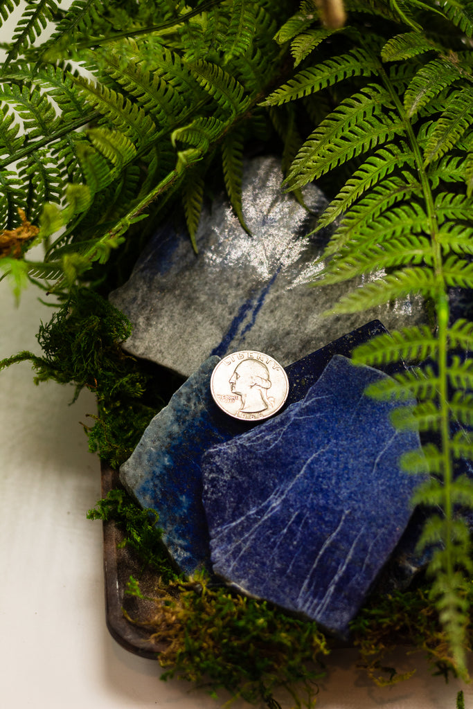 Lapis Lazuli Crystal Slab