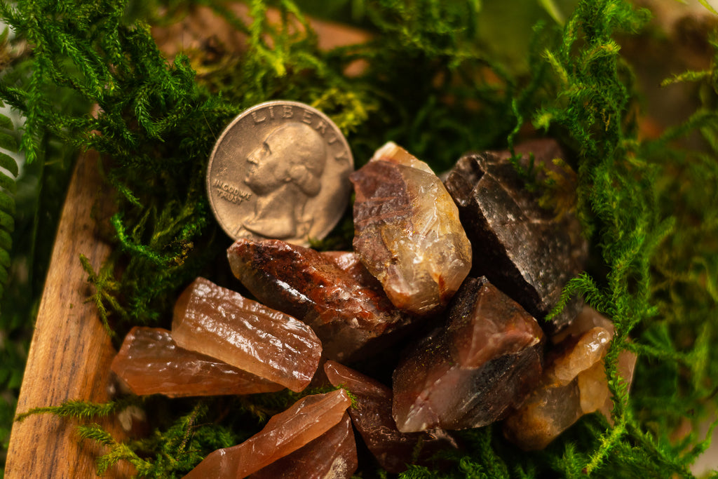 Red Calcite Crystal