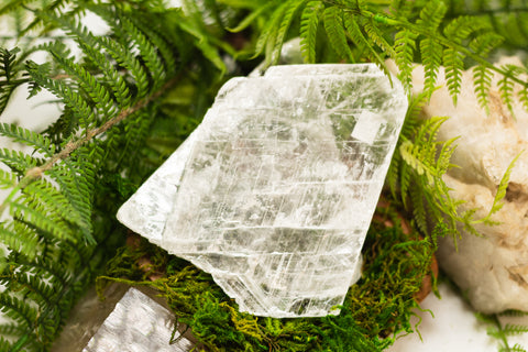 Selenite Slab Crystal, Large