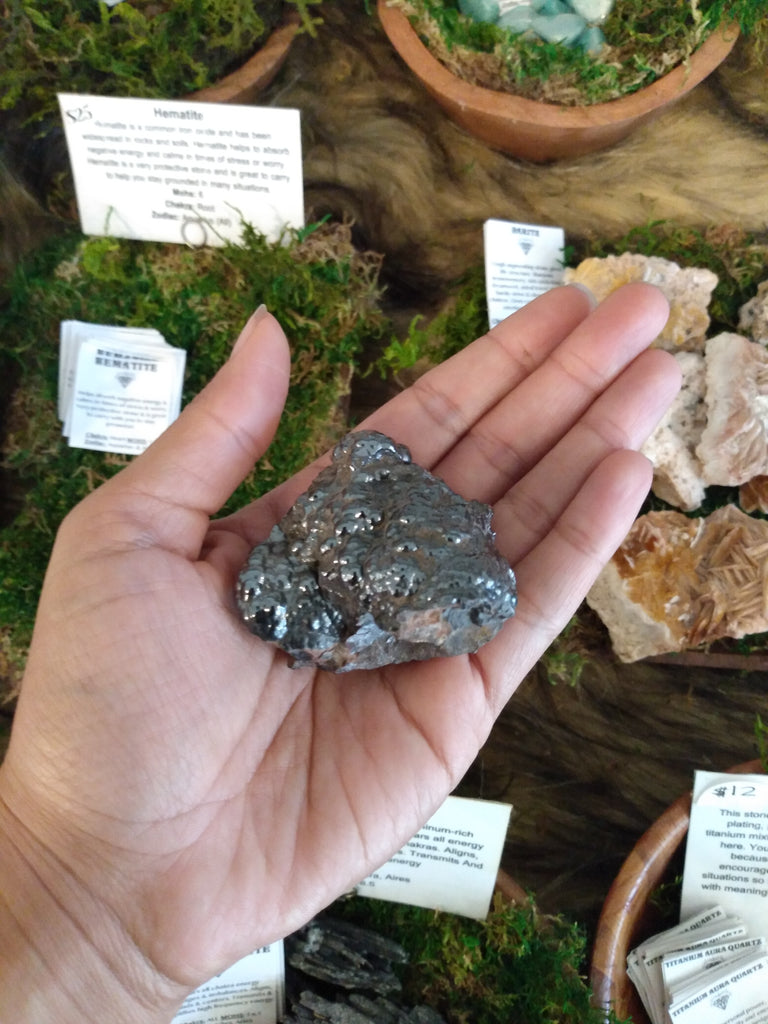 Large Hematite Crystal - Grounding and Protective