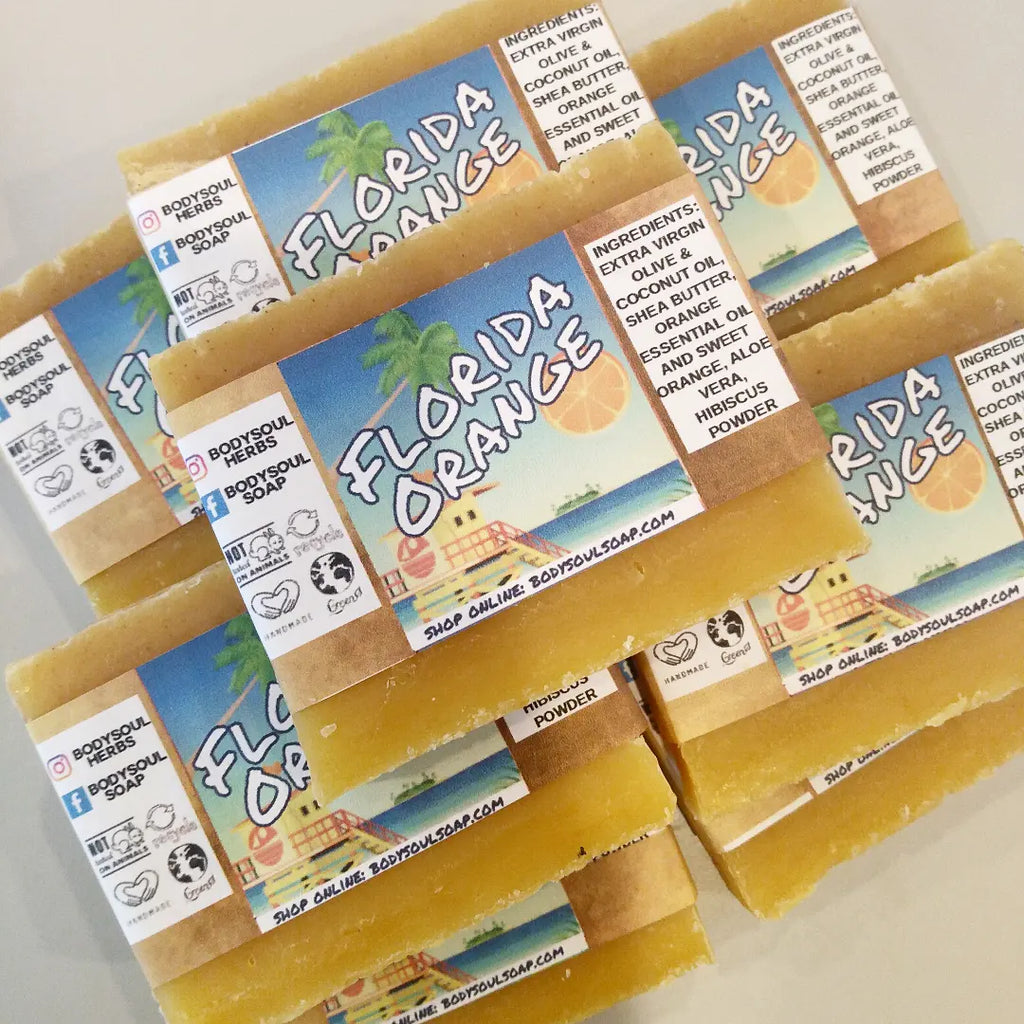 Florida Orange Soap Bar