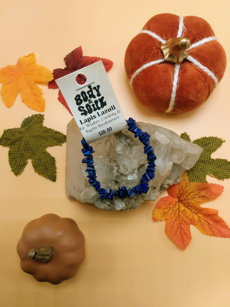 Lapis Lazuli Bracelet - Wisdom, Creativity, Psychic Development