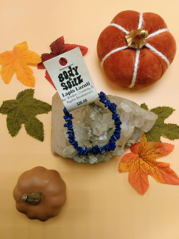Lapis Lazuli Bracelet - Wisdom, Creativity, Psychic Development