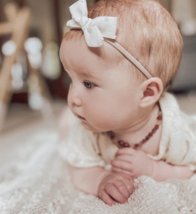 Healing Baltic Amber Baby Teething Bracelets