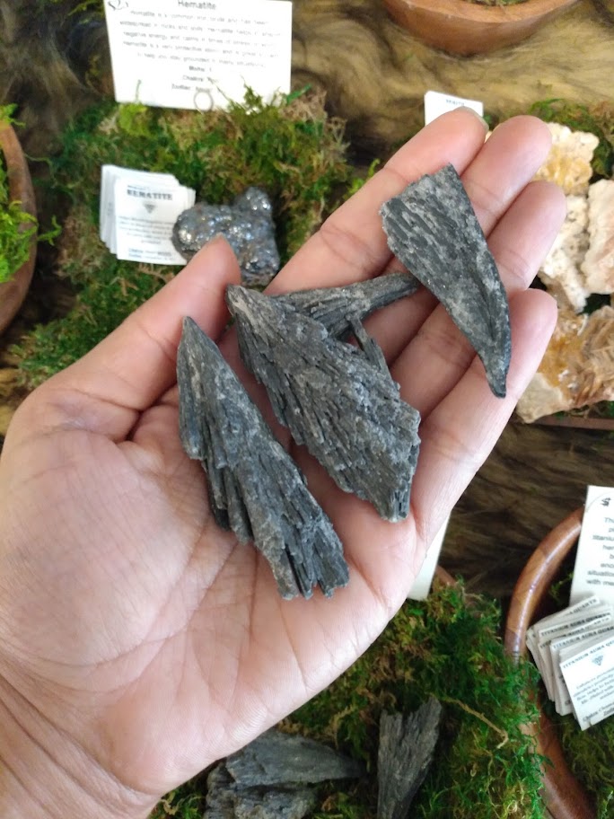 Black Kyanite Crystal