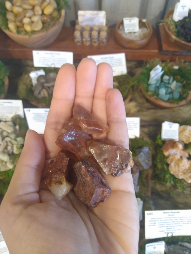 Red Calcite Gemstone - Healing Red Calcite Crystal