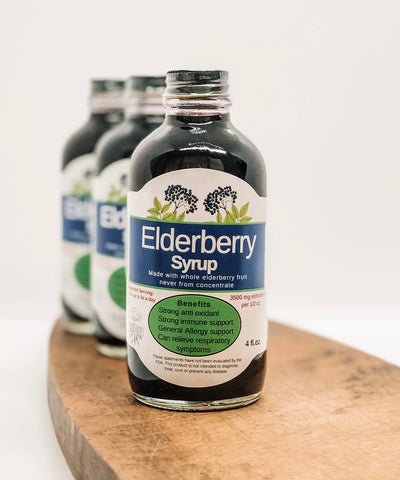 Elderberry Syrup - 4 Oz