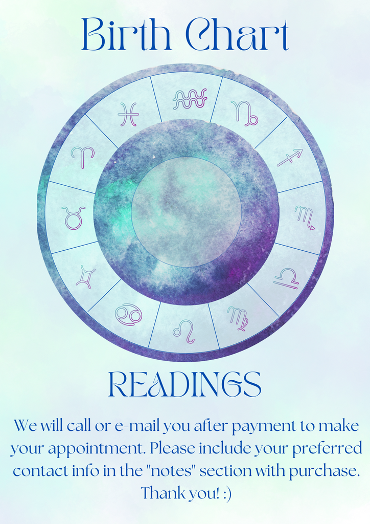 Birth Chart Readings Gift Certificate