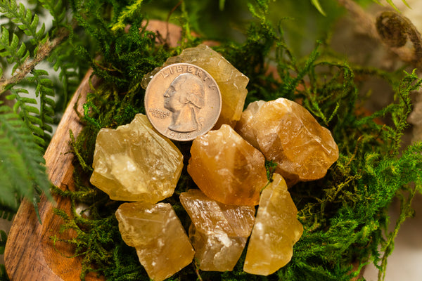 Yellow Calcite Crystal
