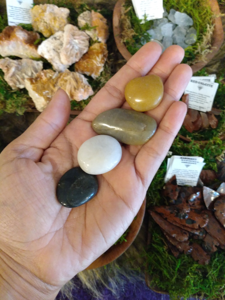 Riverstone Crystal - Four Colored Stones for Transformation
