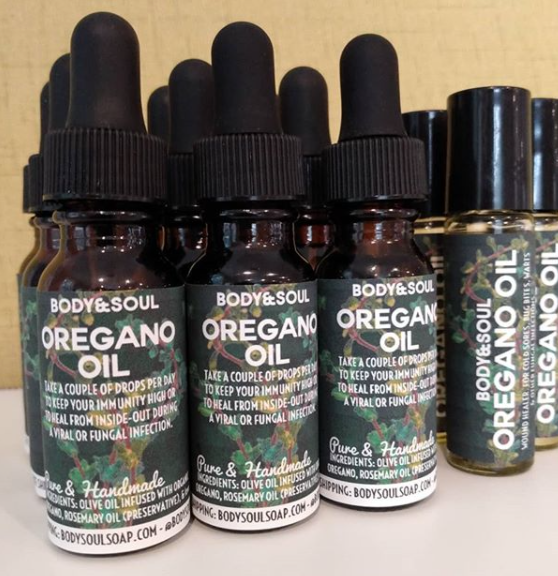 Oregano Oil and Drops Combo - One Oregano Oil Roll-On and One Bottle of Oregano Oil Drops