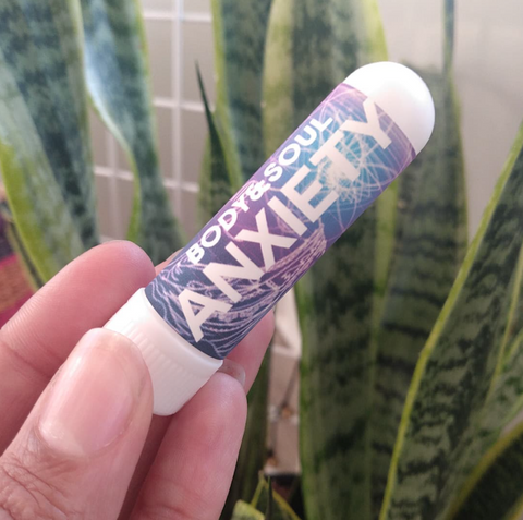 Anxiety Inhaler with May Chang Essential Oil