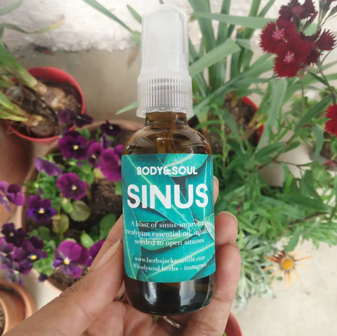 Sinus Spray with Eucalyptus Essential Oil - Aromatherapy Spray