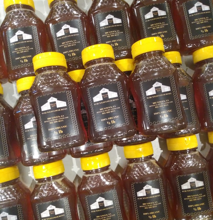 Honeygirl Apiary Honey -  Local Wildflower Honey - 1 LB Bottle