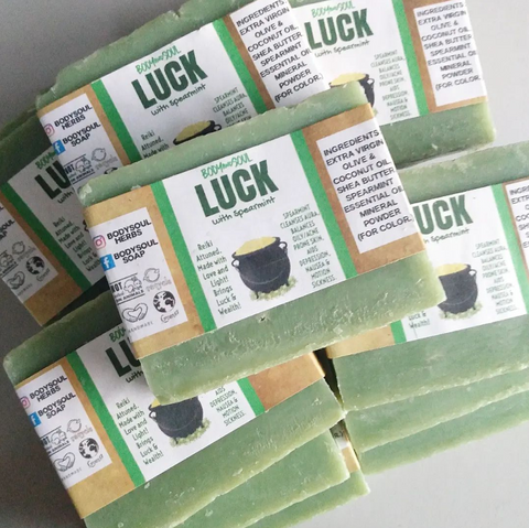 Luck Soap with Spearmint