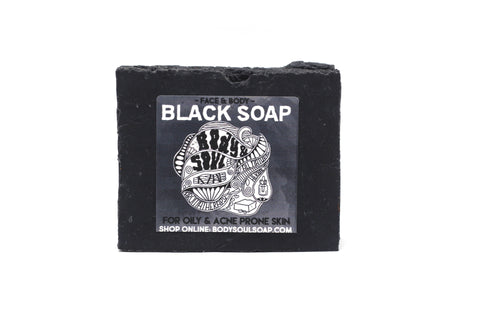 Black Soap: Locally Made Charcoal Black Soap for Oily and Acne-Prone Skin