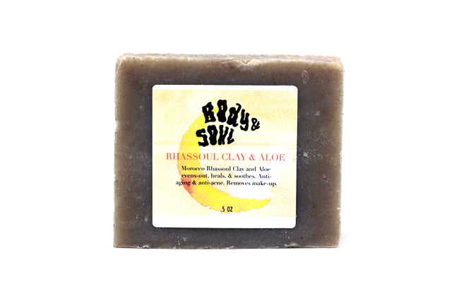 Aloe & Rhassoul Clay Soap Bar