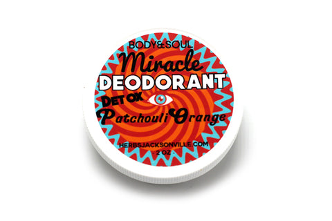 Detox Patchouli Orange Deodorant