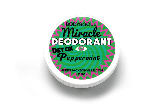 Detox Peppermint Natural Deodorant