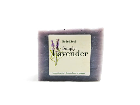 Simply Lavender: A Classic Lavender Aromatherapy Bar
